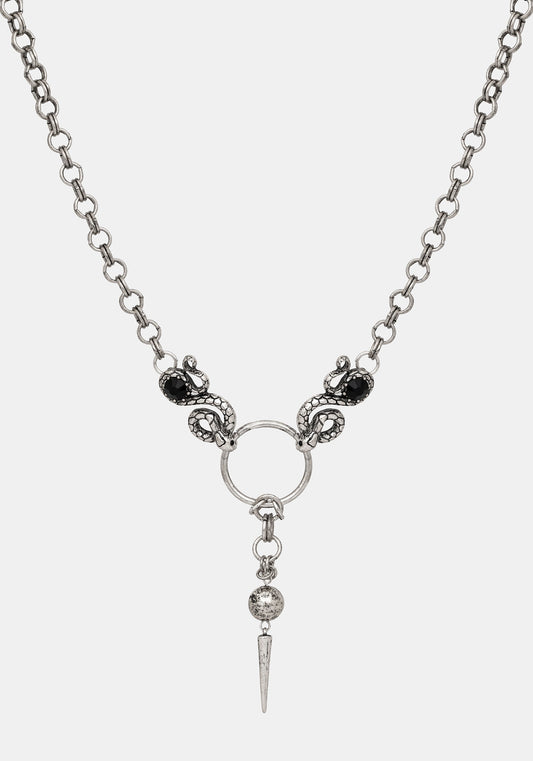 Marma Snake Spike Chain Necklace