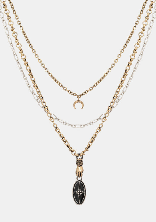 Lorena Hand Drop Necklace