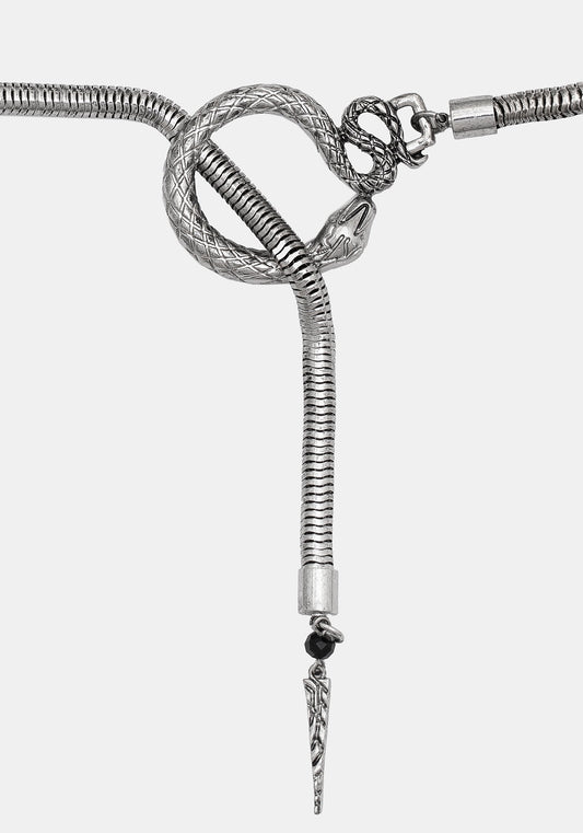 Marma Snake Spike Chain Belt