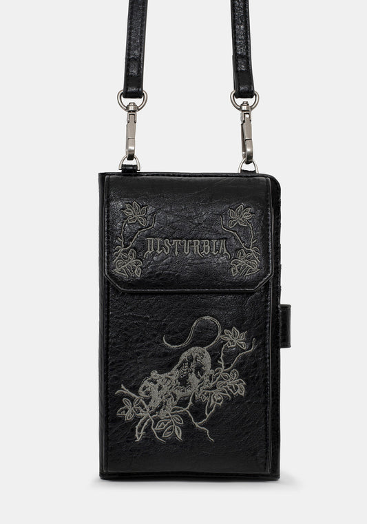Colette Rat Embroidered Crossbody Phone Bag