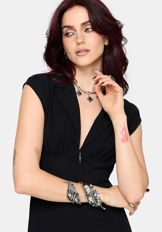 Kirya Tie Back Midaxi Dress