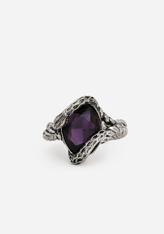 Visska Snake Stone Ring