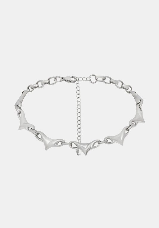 Crixel Spike Stainless Steel Necklace