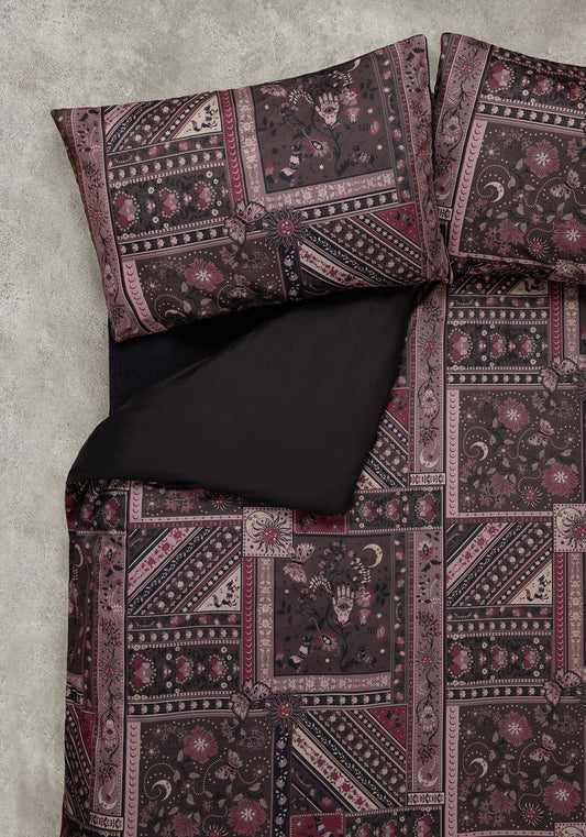 Nola Folk Patchwork Bedding - UK Double