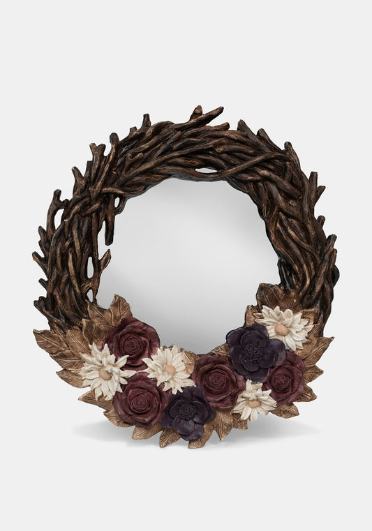 Dusha Garden Dead Flower Mirror
