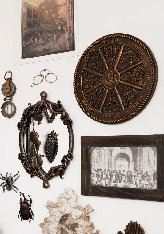 Raveth Sabbat Wheel Wall Hanger