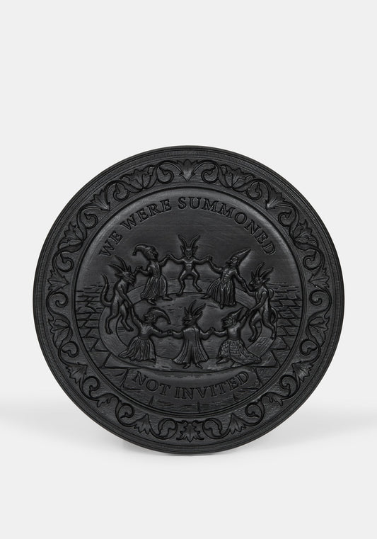 Summoned Round Wall Plaque