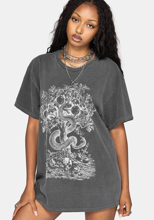 Paradise Decays Oversized T-Shirt